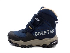 Primigi winter boot navy/petrolio with GORE-TEX and Michelin outsoles